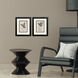 Simple Leaves Black and Beige and Neutral Framed Art, Propac
