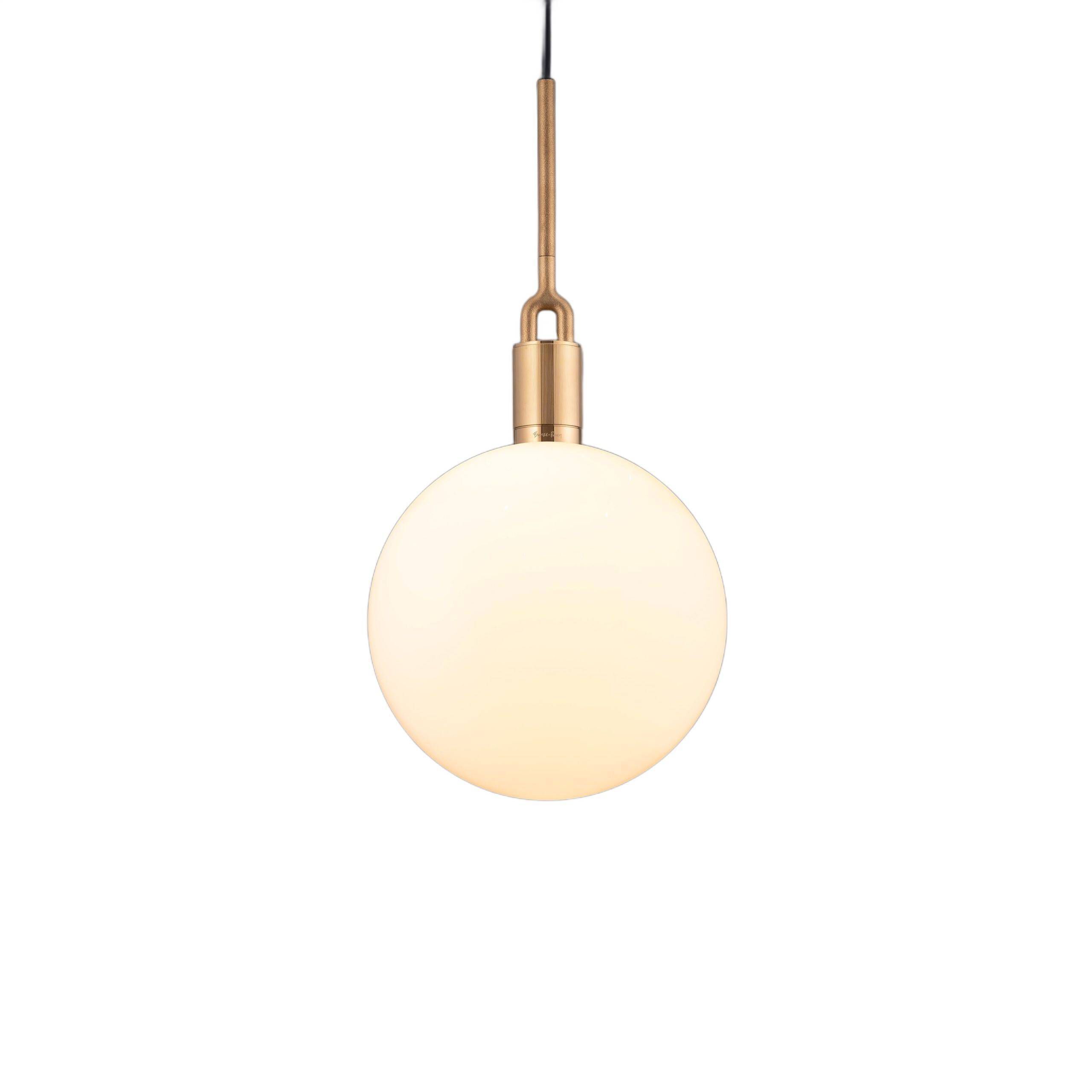 Forked LED 11.42 inch Brass Pendant Ceiling Light