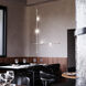 Suspenders LED 48 inch Satin Black ADA Wall Mount Wall Light, Linear