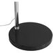 Marilyn 90 inch 9 watt Polished Chrome and Black Arc Floor Lamp Portable Light