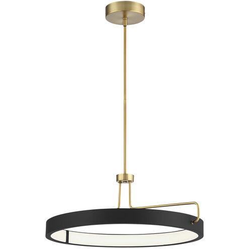 Pemberton LED 26 inch Black Pendant Ceiling Light, Large