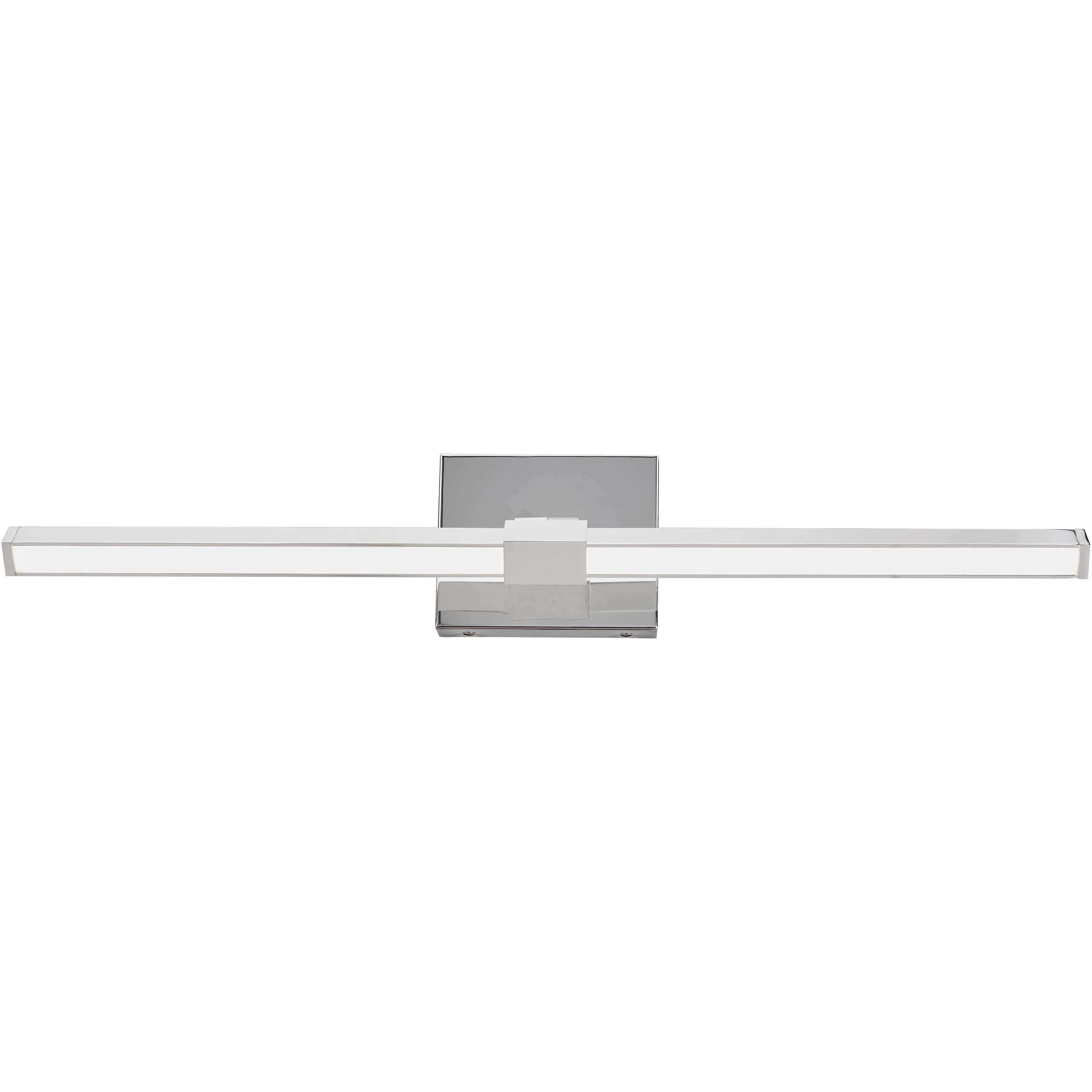 Epee LED 26 inch Chrome Bath Vanity Light Wall Light