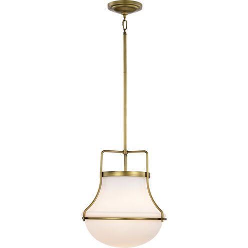 Valdora 1 Light 14 inch Natural Brass Pendant Ceiling Light