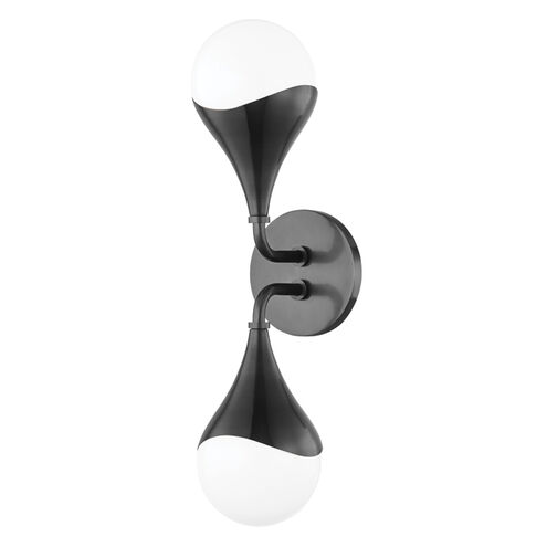 Ariana LED 6 inch Old Bronze Bath and Vanity Light Wall Light