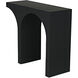 Maximus 35 X 30 inch Matte Black Console/Side Table