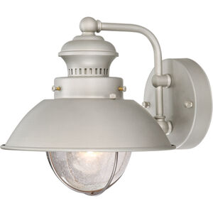 Harwich 1 Light 8 inch Brushed Nickel Outdoor Wall