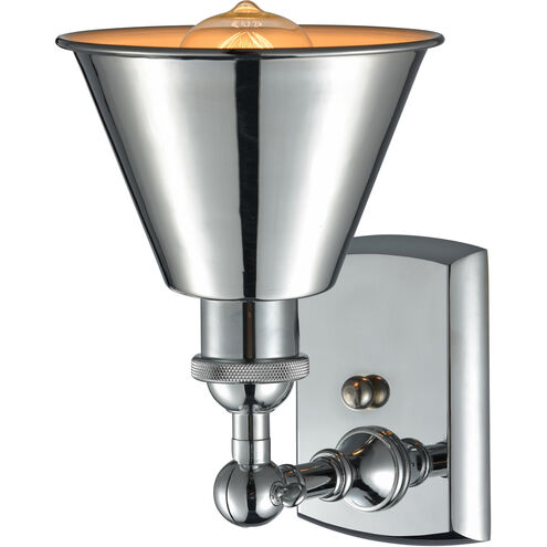 Ballston Smithfield 1 Light 7 inch Polished Chrome Sconce Wall Light, Ballston
