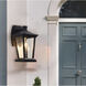 Canada 1 Light 13 inch Matte Black Outdoor Wall Sconce