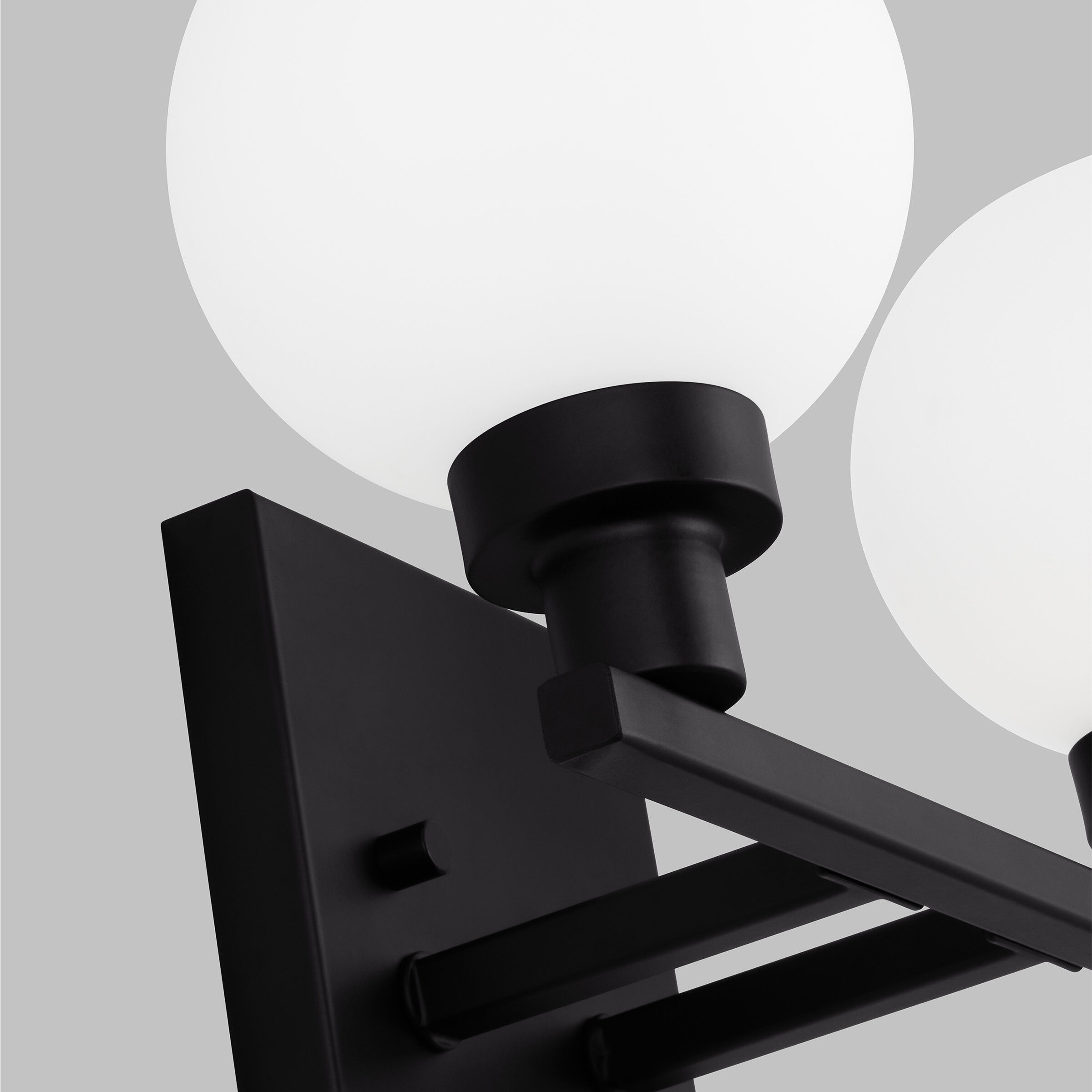 Sean Lavin Clybourn 2 Light 13.25 inch Midnight Black Bath Vanity Wall Light