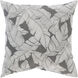 Musa 20 X 20 inch Medium Gray/White Pillow Cover
