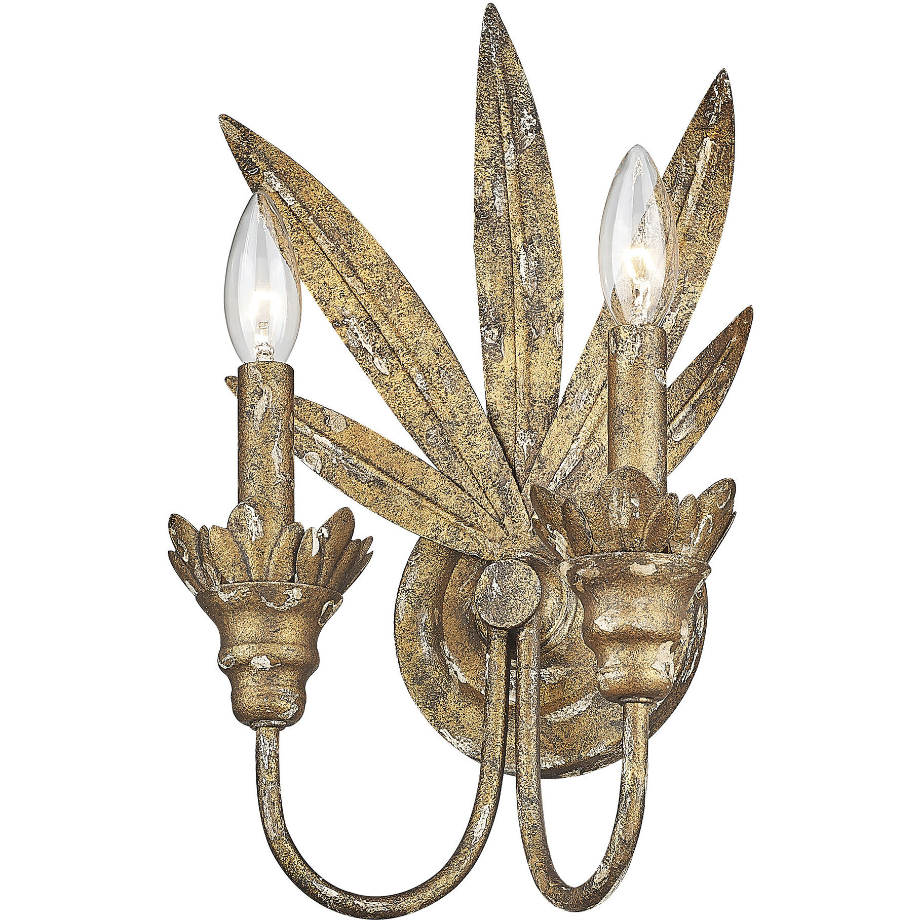 Lillianne 2 Light 9.13 inch Wall Sconce