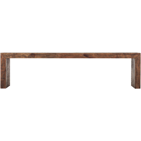 Vintage Brown Bench, Large