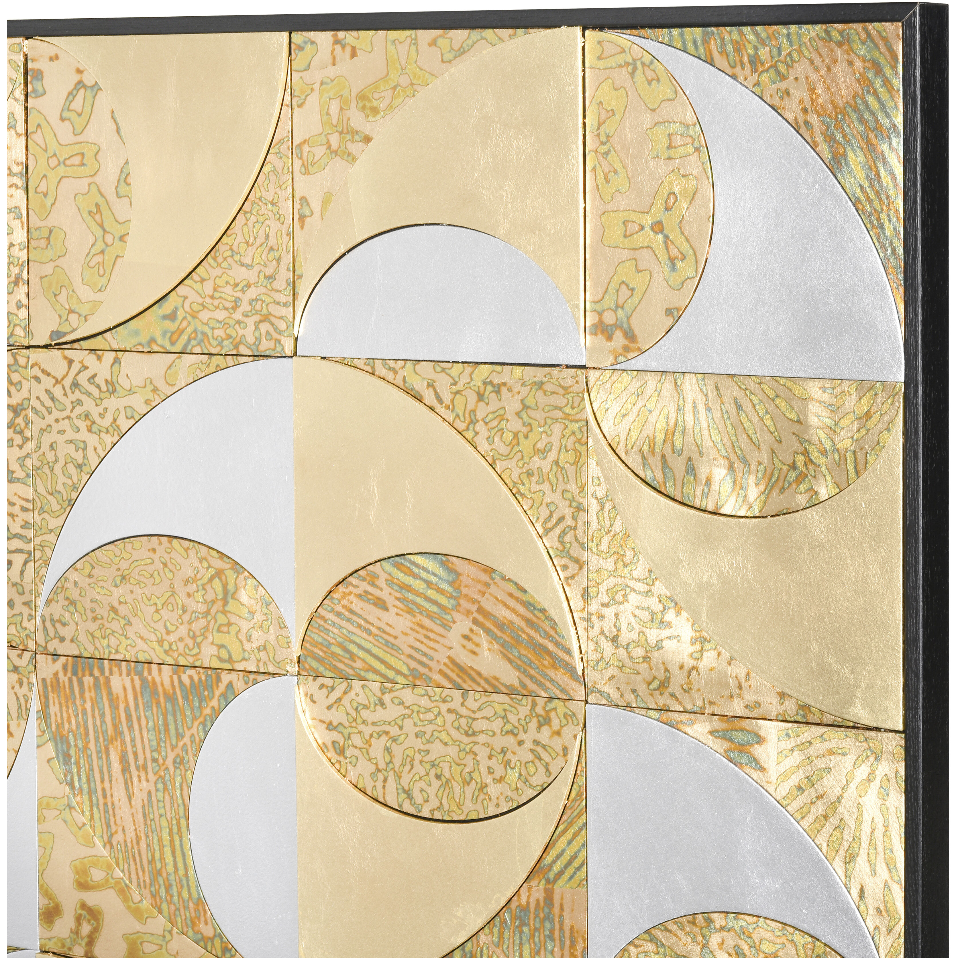 Mixed Metal Brass Wall Art