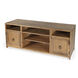Lark Wood 65" TV Stand with Storage in Light Brown