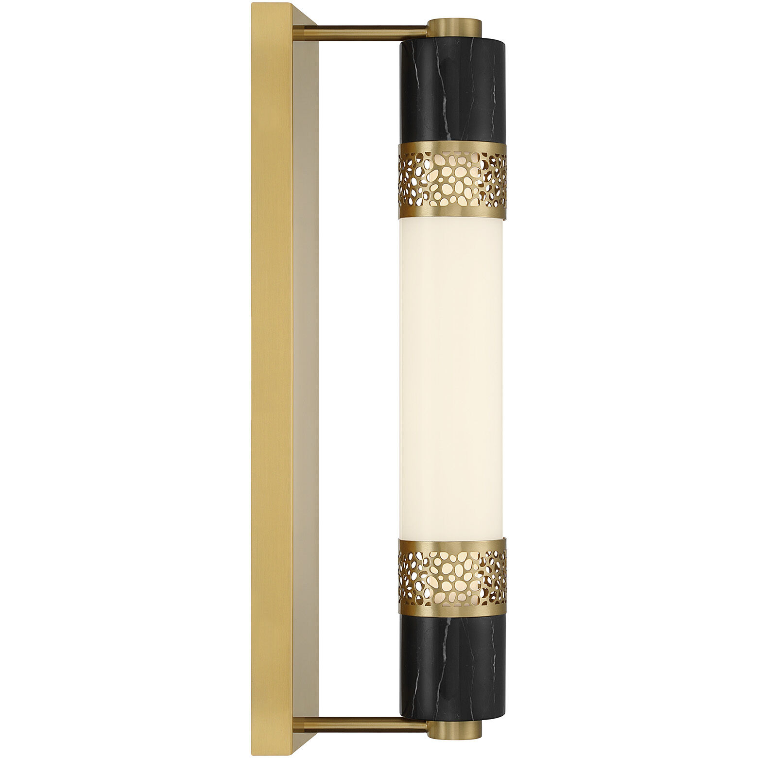 Farrell LED 4.5 inch Warm Brass Wall Sconce Wall Light