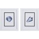 Waterside Collection Blue Framed Art