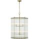 Glasbury 8 Light 22 inch Gold Chandelier Ceiling Light