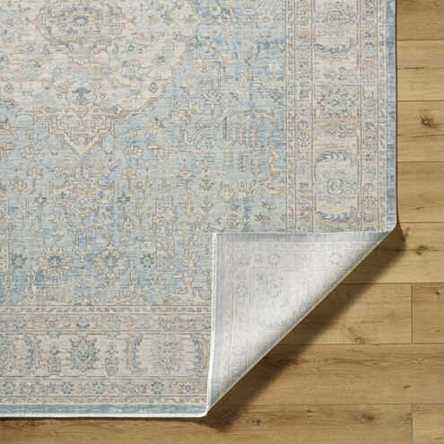 Once Upon a Time 150 X 118.11 inch Light Gray / Tan / Pale Blue / Gray / Denim / Medium Gray Machine Woven Rug in 10 x 12.5