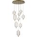 Canada LED 24 inch Brass Chandelier Ceiling Light