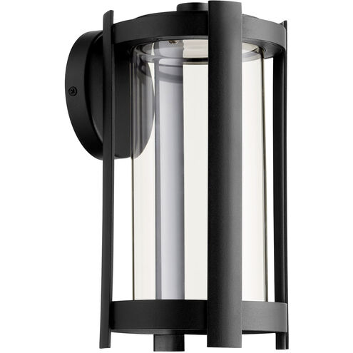 Solu 1 Light 14 inch Noir Outdoor Wall Lantern