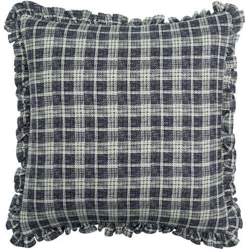 Louisville 22 X 22 inch Black Accent Pillow