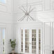 Soho 14 Light 40 inch Brushed Nickel Foyer Chandelier Ceiling Light