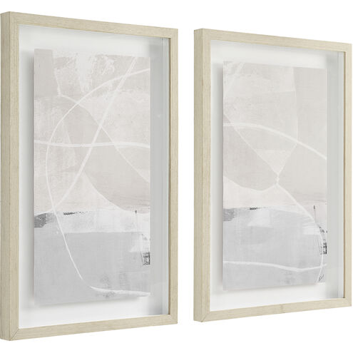 Rovereto Beige and White and Grey Wall Decor, Set of 2