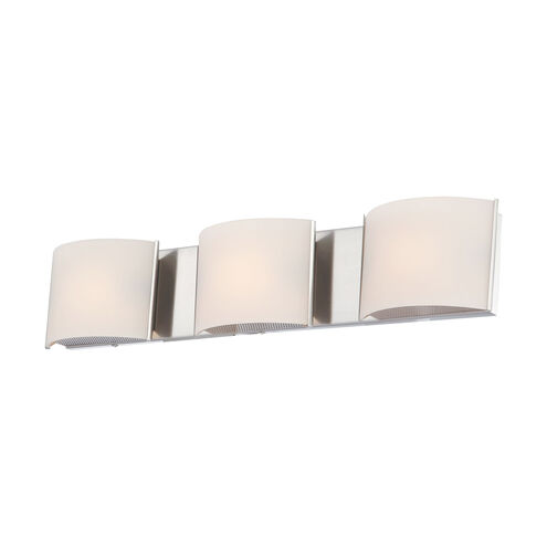 Manlius LED 24.8 inch Chrome Vanity Light Wall Light