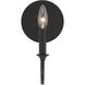 Stone Canyon Sconce Wall Light in Black
