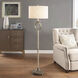 Maconfield 65 inch 150.00 watt Brass Metal Ring With Moulded Wood Like Accents Floor Lamp Portable Light 