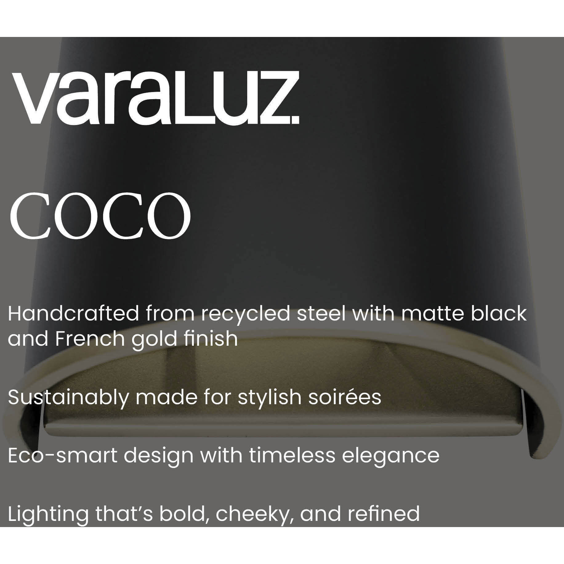 Coco 4 Light 16 inch Matte White/French Gold Semi-Flush Ceiling Light