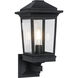 Ardenno 1 Light 16.75 inch Matte Black Outdoor Wall Light