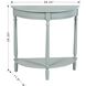 Tinsle 28.25 X 11.8 inch Antique Ice Blue Console Table