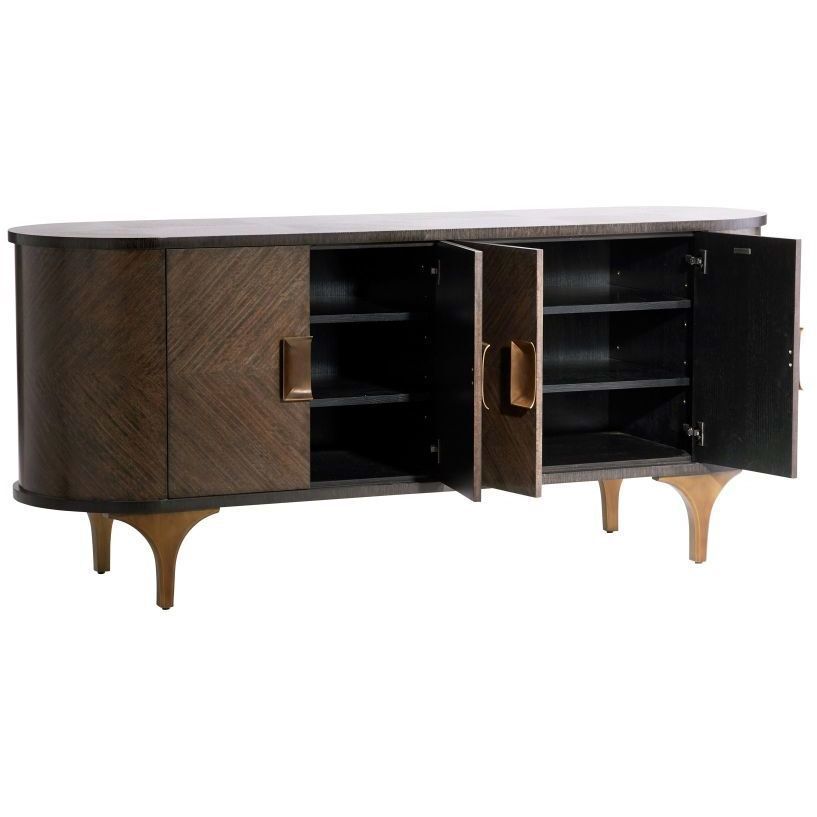 Nathaniel 34.5 inch Brindle Credenza