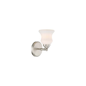 Faina 1 Light 6 inch Brushed Nickel Wall Sconce Wall Light