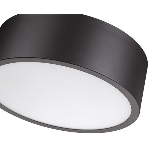 Harley 3 Light 16 inch Bronze Flush Mount Ceiling Light