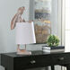Malta 23 inch 60.00 watt White Table Lamp Portable Light