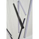 Canada LED 24 inch Satin Black Chandelier Ceiling Light