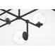 Millikan 9 Light 39 inch Coal Black Pendant Ceiling Light