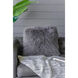 Anita 20 X 4 inch Brown Pillow in Gray