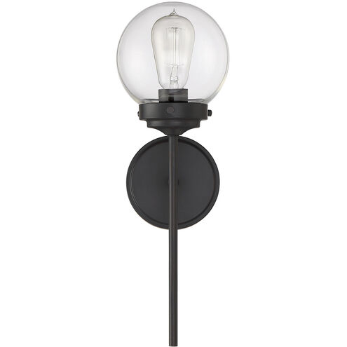 Industrial 1 Light 6 inch Oil Rubbed Bronze Wall Sconce Wall Light
