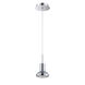 Step Up LED 4.25 inch Chrome Pendant Ceiling Light
