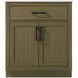 Alden 30 X 35 inch Chestnut Brown Bathroom Vanity Cabinet