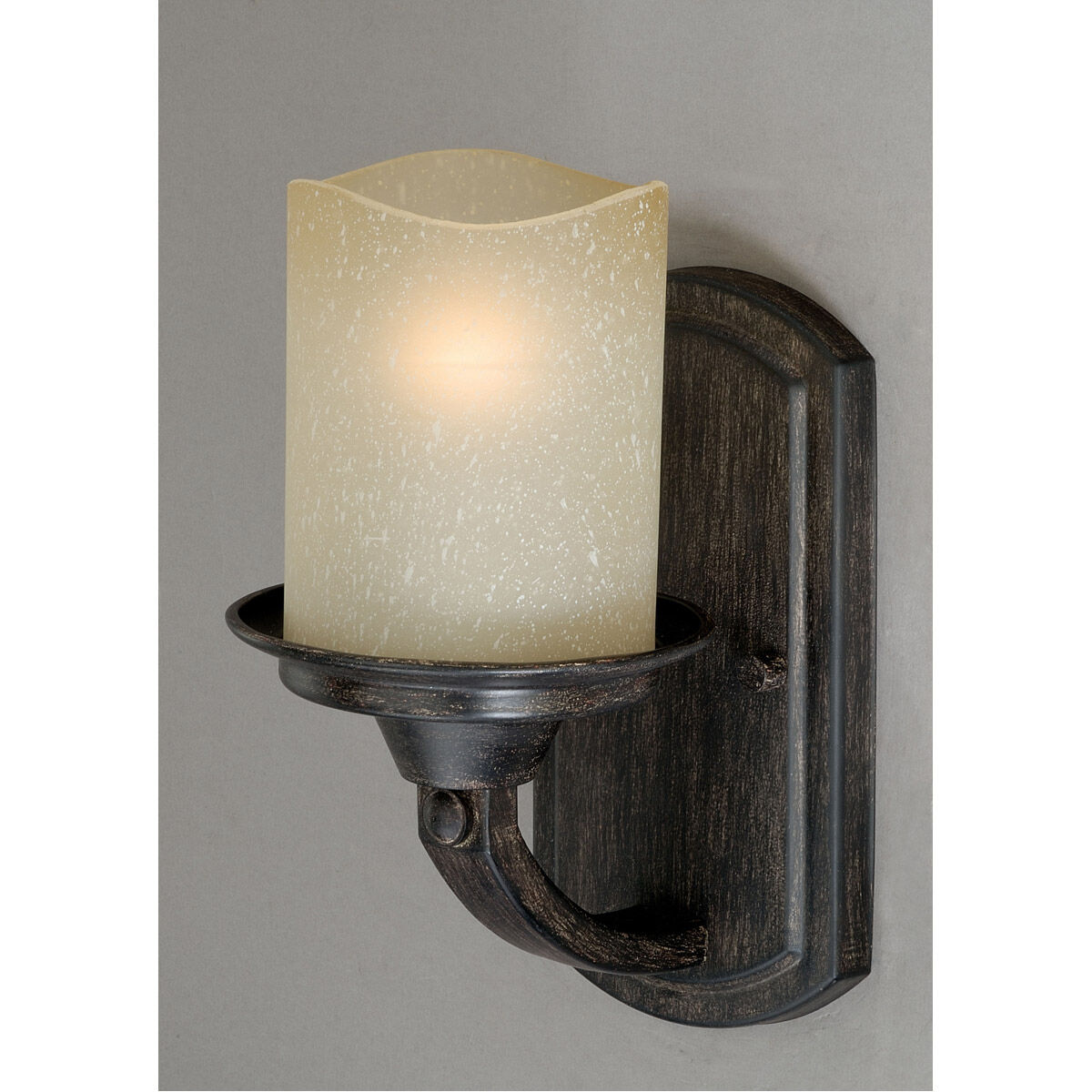 Halifax LED 6.75 inch Black Walnut Bathroom Light Wall Light