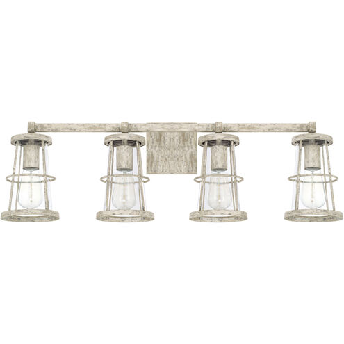 Beaufort 4 Light 31 inch Mystic Sand Vanity Light Wall Light