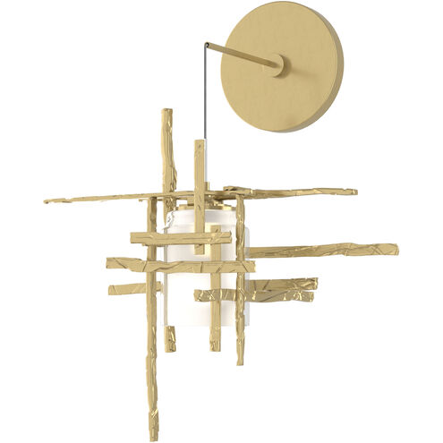 Tura 1 Light 16.4 inch Modern Brass Sconce Wall Light, Low Voltage