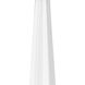 Star 32.5 inch 150.00 watt White Table Lamp Portable Light