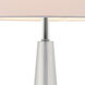 Astrid 25.5 inch 60 watt Clear Table Lamp Portable Light