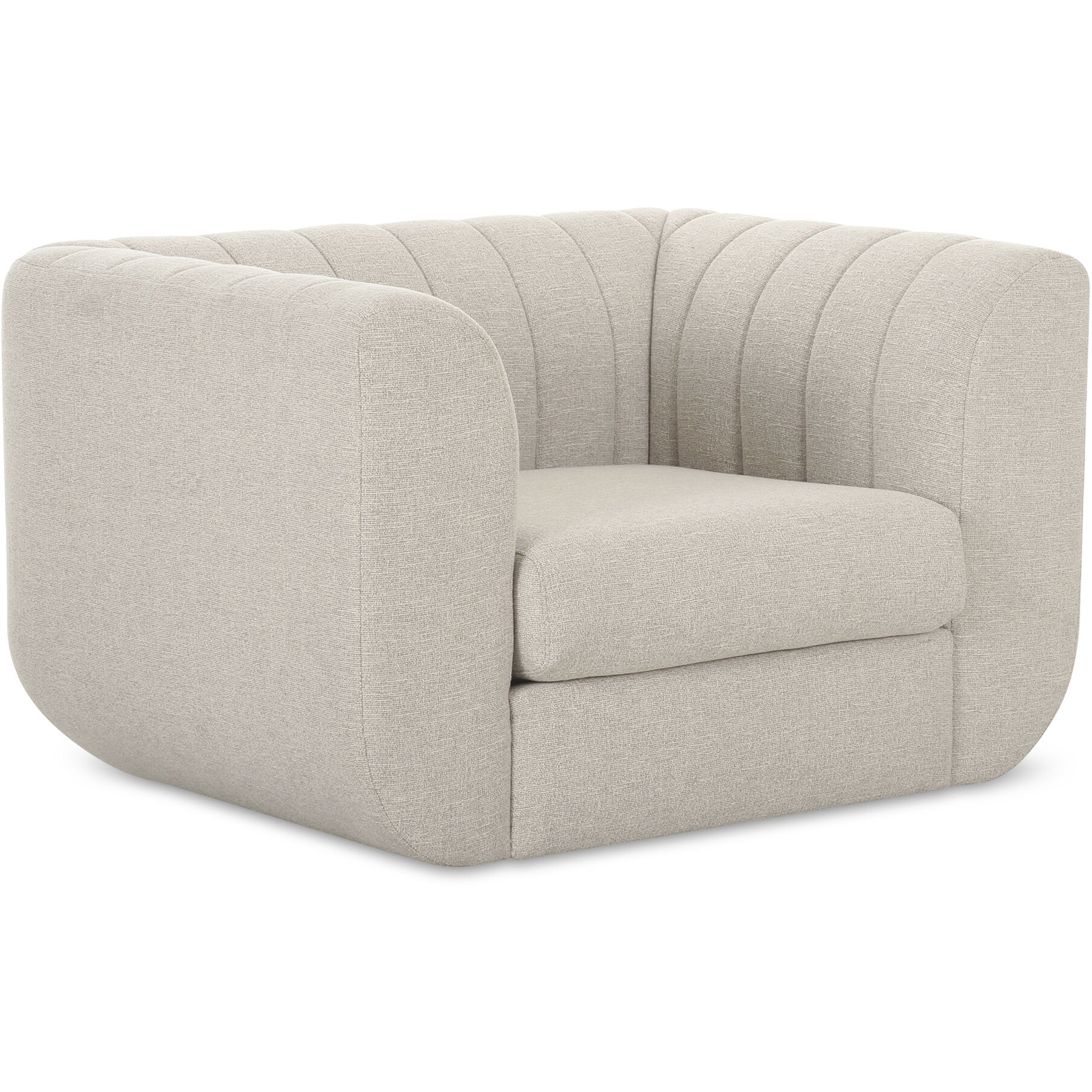 Rosy Beige Lounge Chair