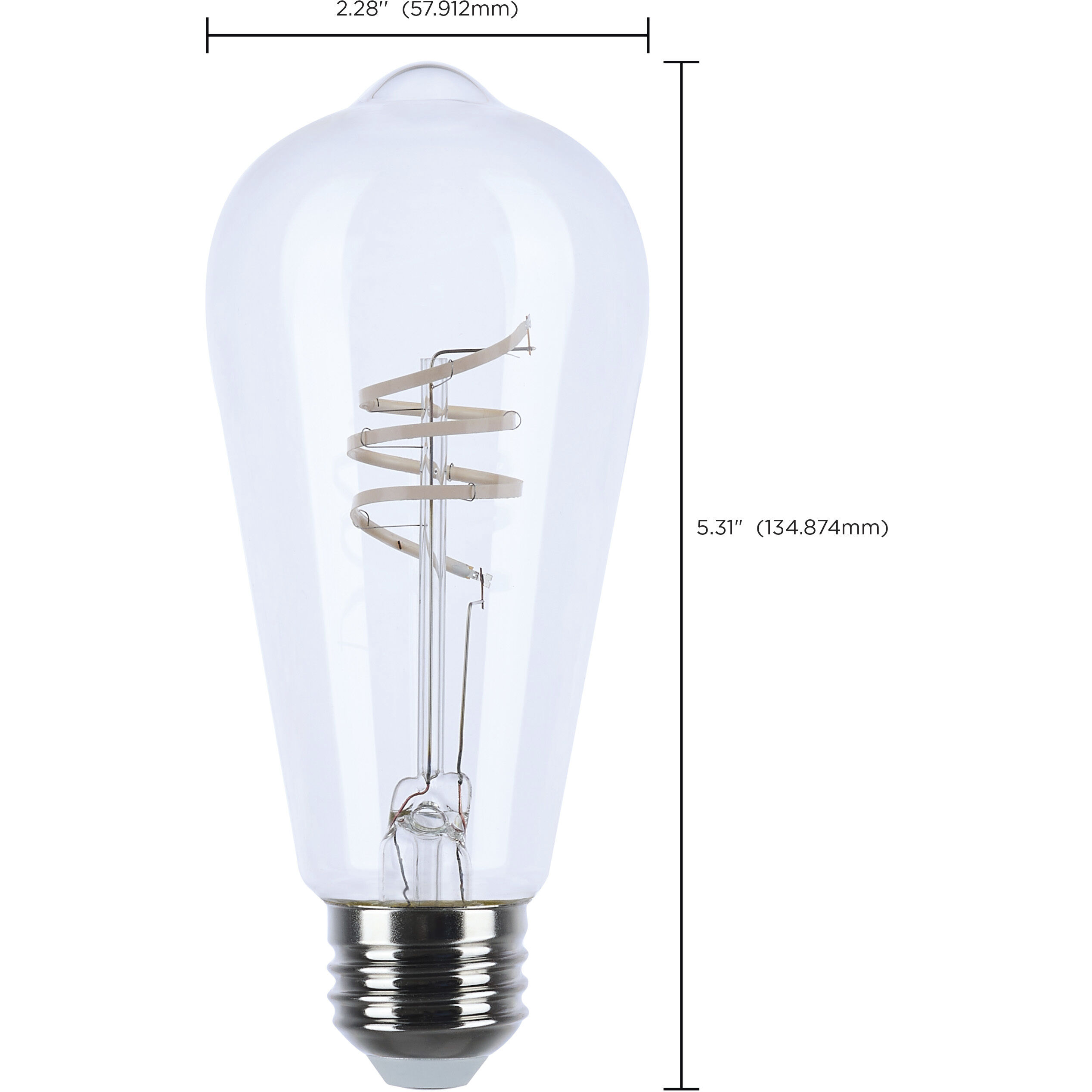 Reminiscent E26 LED Filament